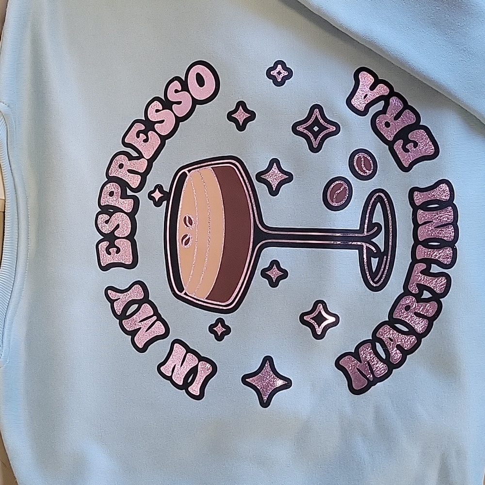 Handmade Espresso Martini Crew Neck